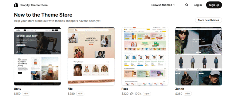 Best Fast Shopify Themes Melbourne
