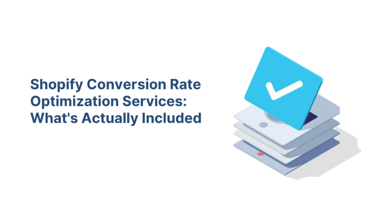 Shopify Conversion Rate Optimization Services